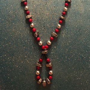 Handmade necklace/earring by Bead Junkie Jewelry